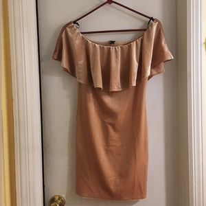 Fitted Rose Gold Dress